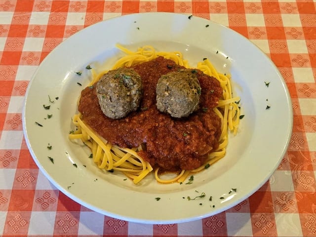 Spaghetti with Meatballs.